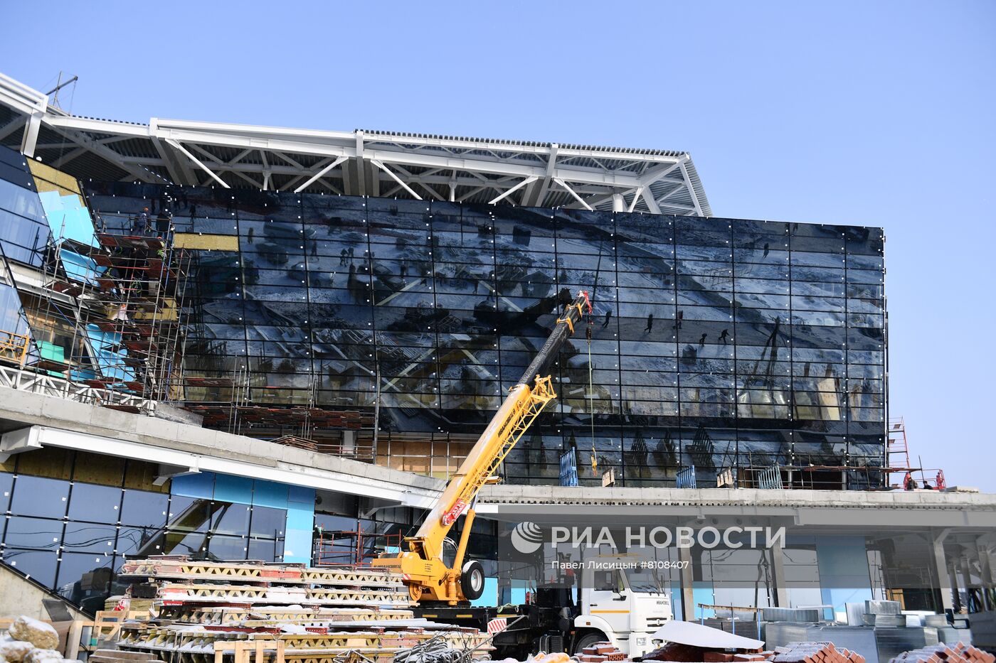 Строительство Деревни Универсиады-2023 в Екатеринбурге