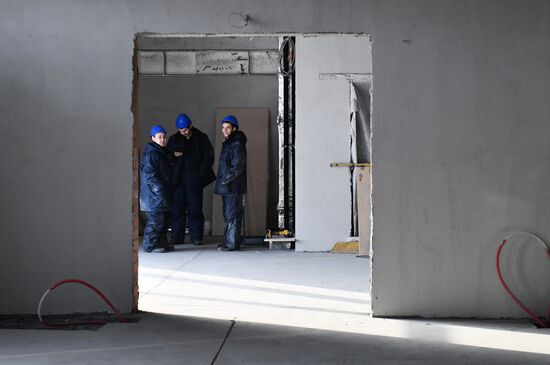 Строительство Деревни Универсиады-2023 в Екатеринбурге