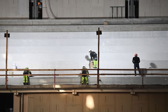 Строительство Деревни Универсиады-2023 в Екатеринбурге