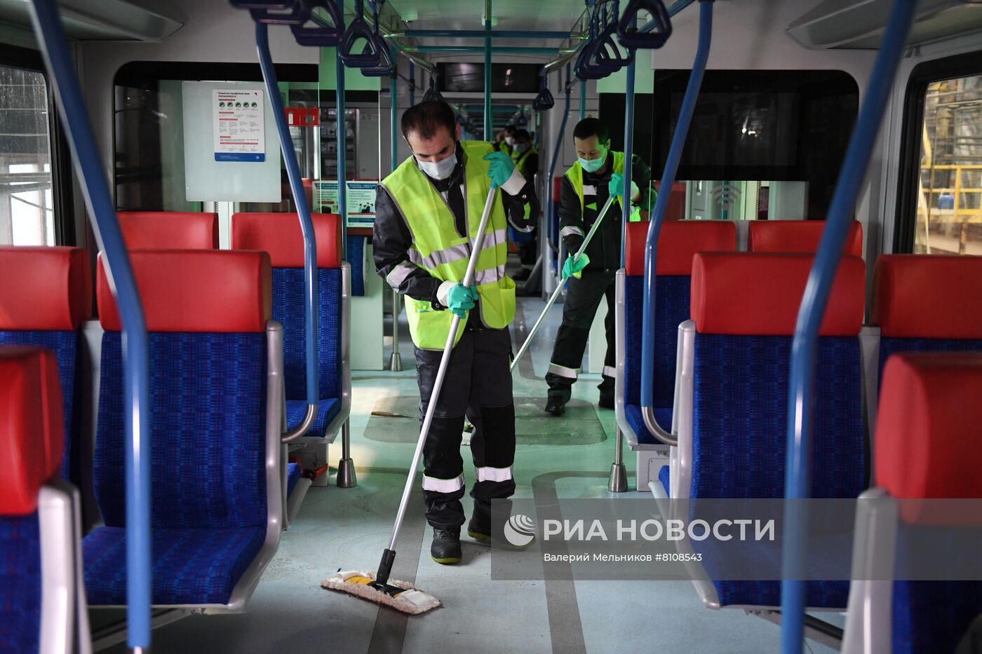 Дезинфекция ж/д транспорта в депо Нахабино