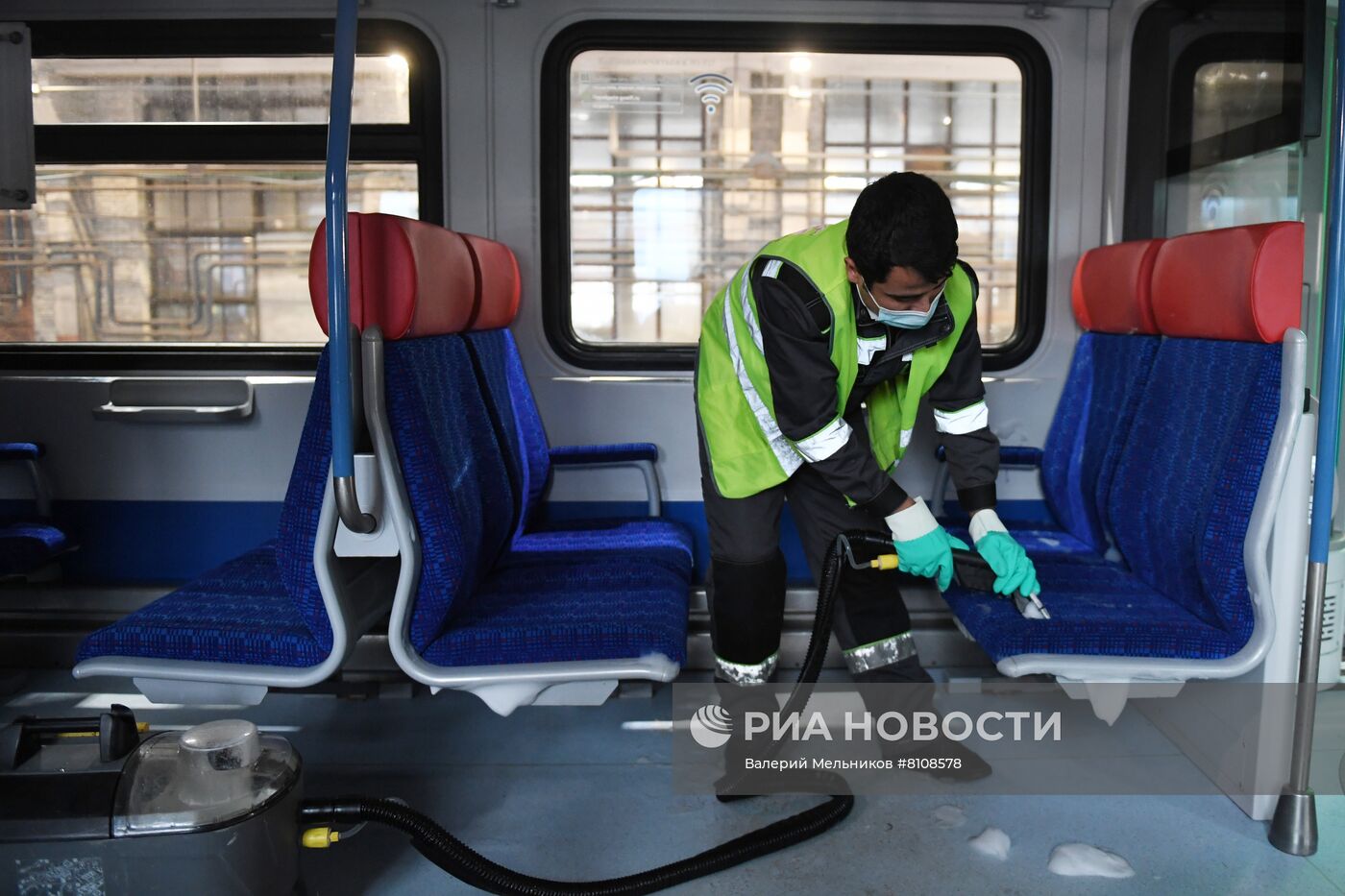 Дезинфекция ж/д транспорта в депо Нахабино