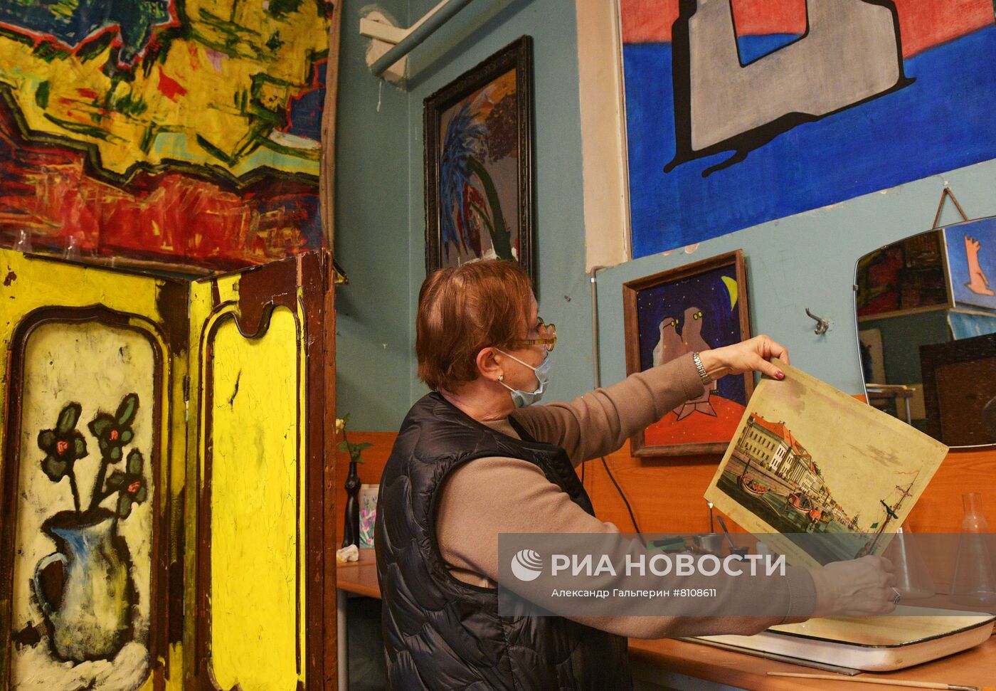 Работа Центра реставрации библиотечных фондов в Санкт-Петербурге
