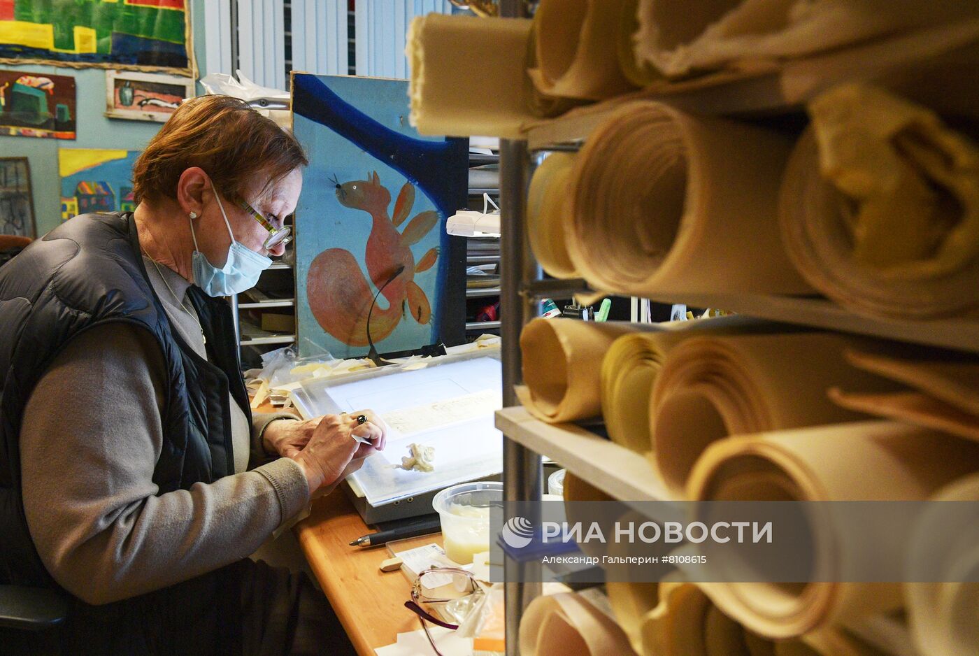 Работа Центра реставрации библиотечных фондов в Санкт-Петербурге