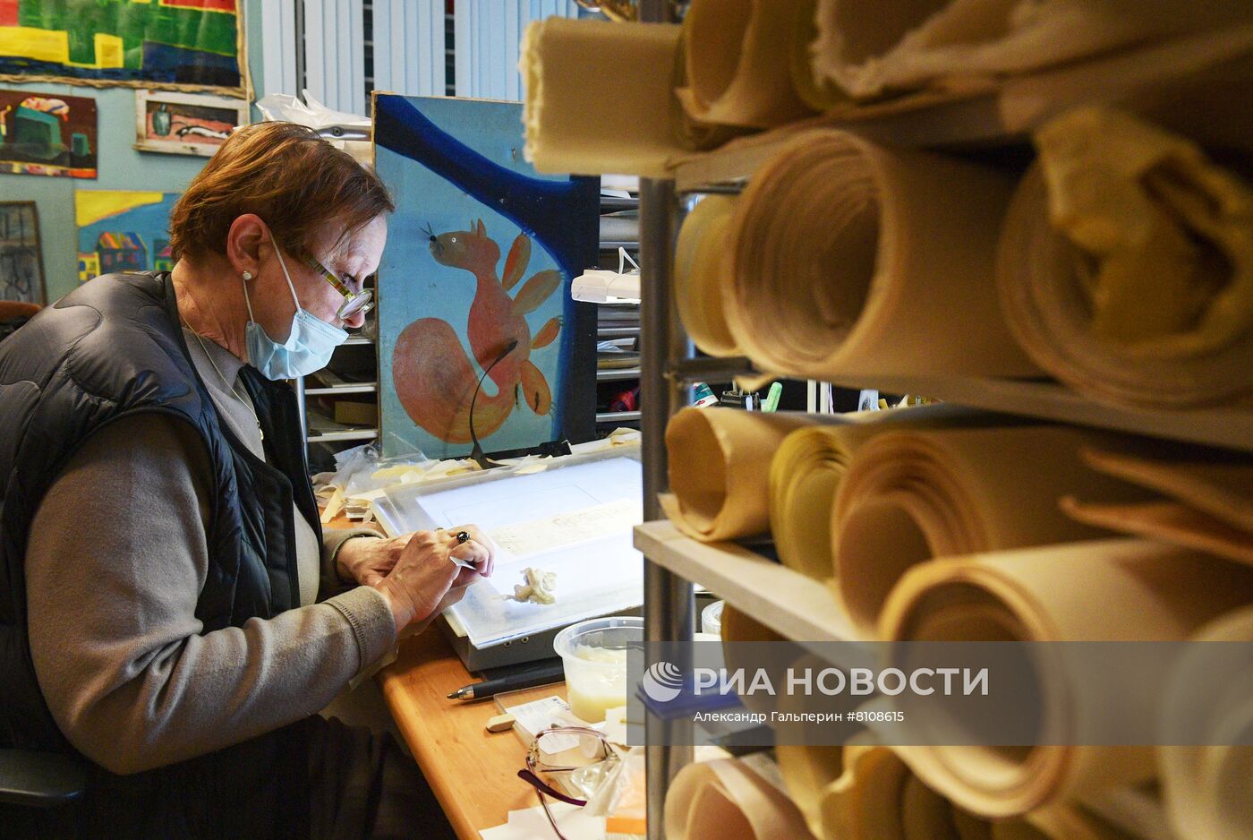 Работа Центра реставрации библиотечных фондов в Санкт-Петербурге