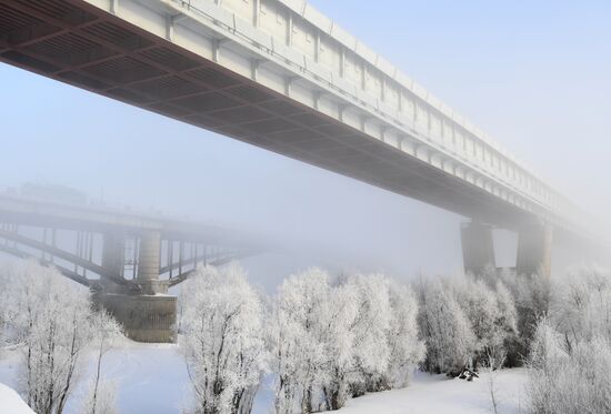 Зима в Новосибирске