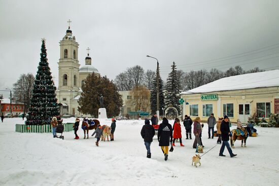 Новогодние праздники в Тарусе