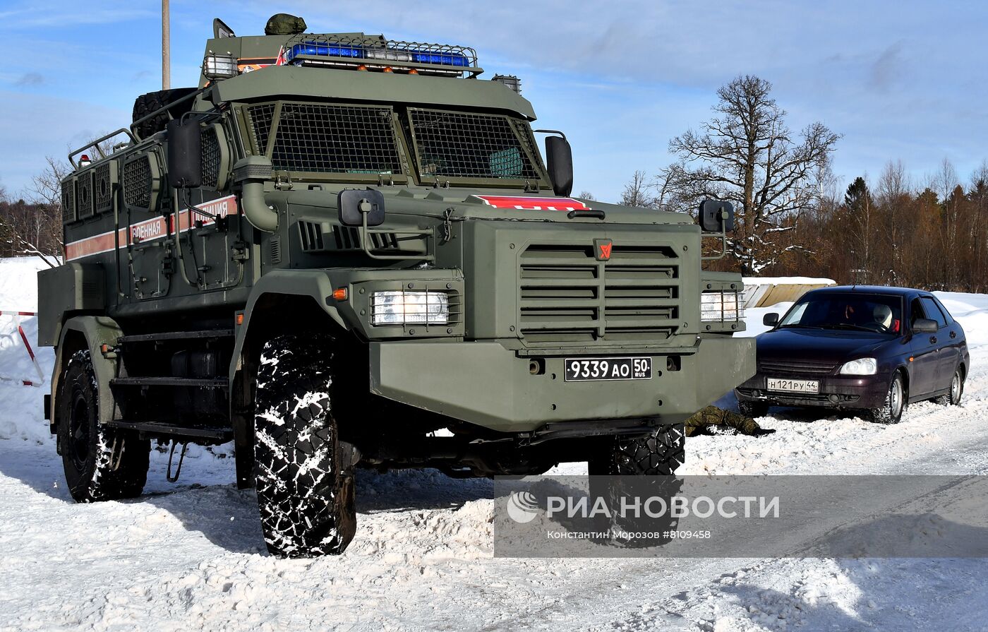 Учения военной полиции Западного военного округа | РИА Новости Медиабанк