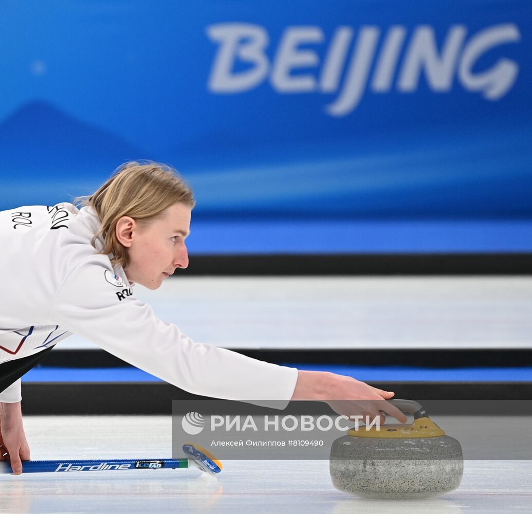 Олимпиада-2022. Керлинг. Мужчины. США - ОКР