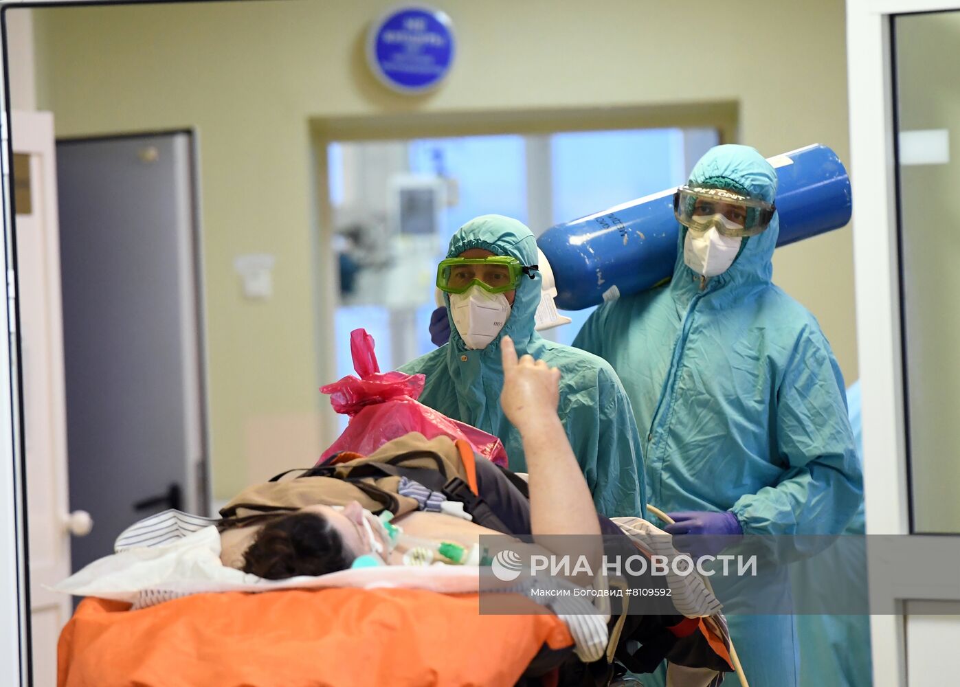 Лечение пациентов с Covid-19 в Республиканской больнице Казани