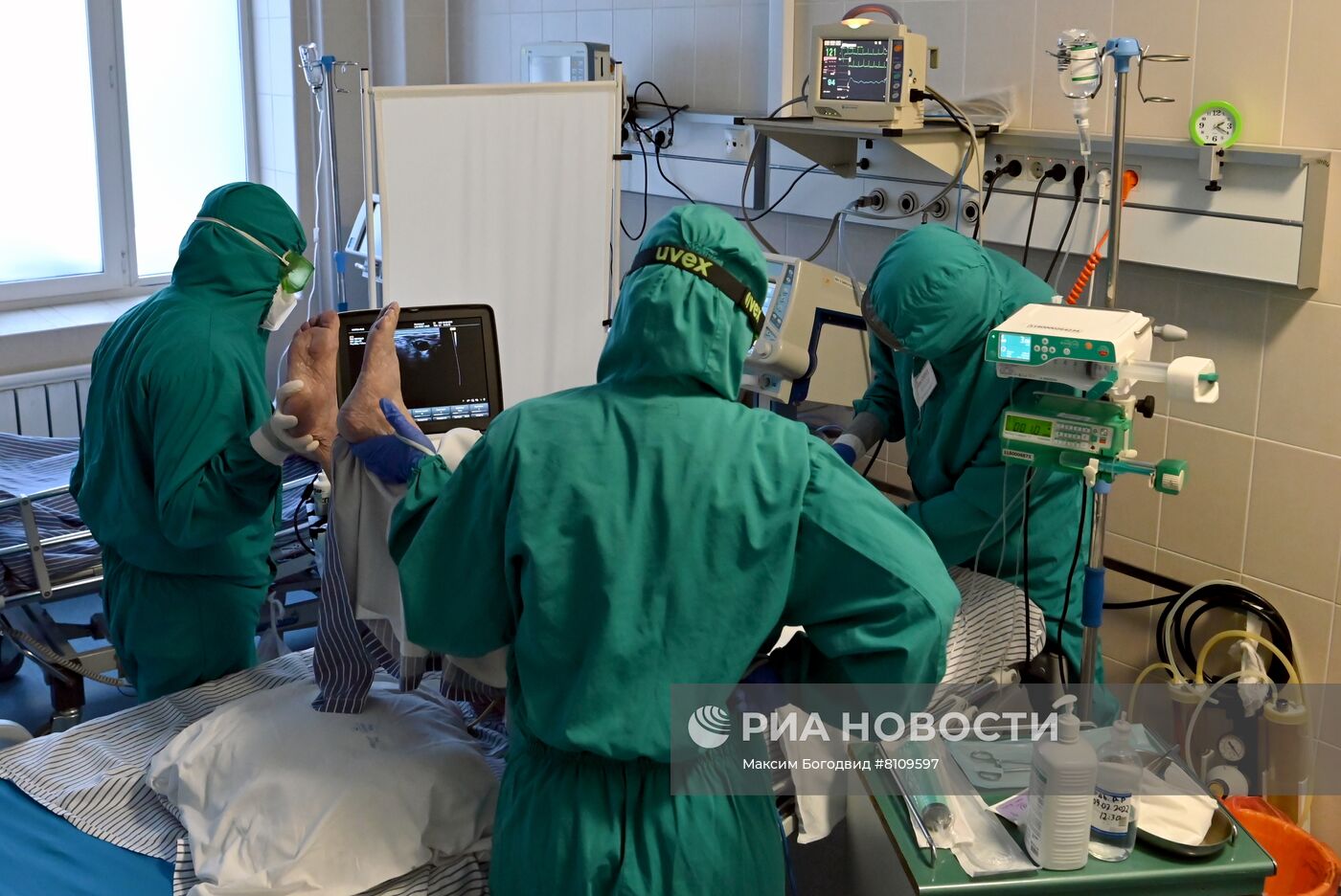 Лечение пациентов с Covid-19 в Республиканской больнице Казани