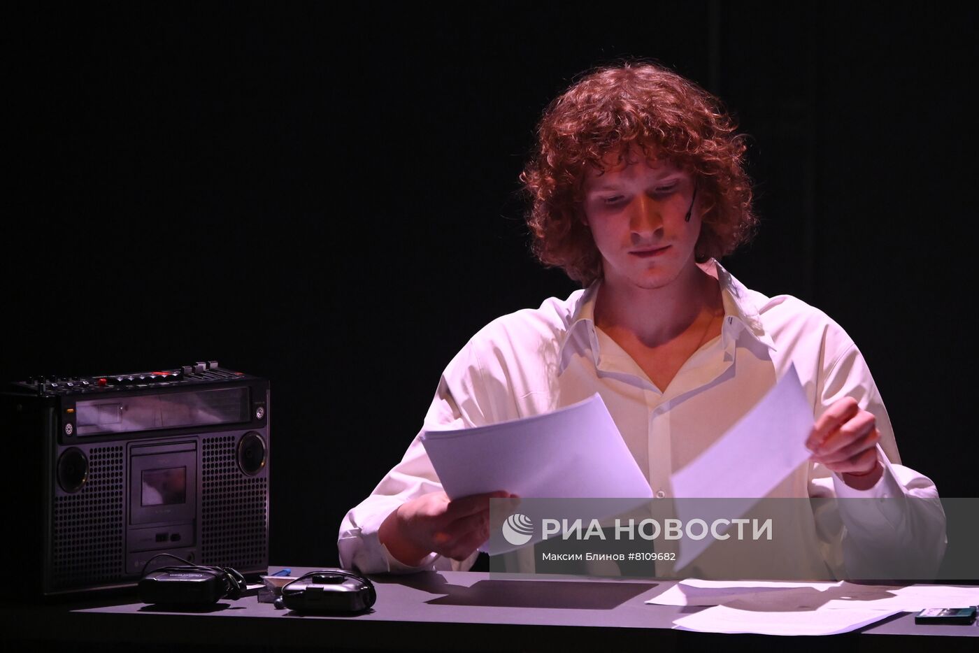 Спектакль "Мемория" в центре им. Вс. Мейерхольда