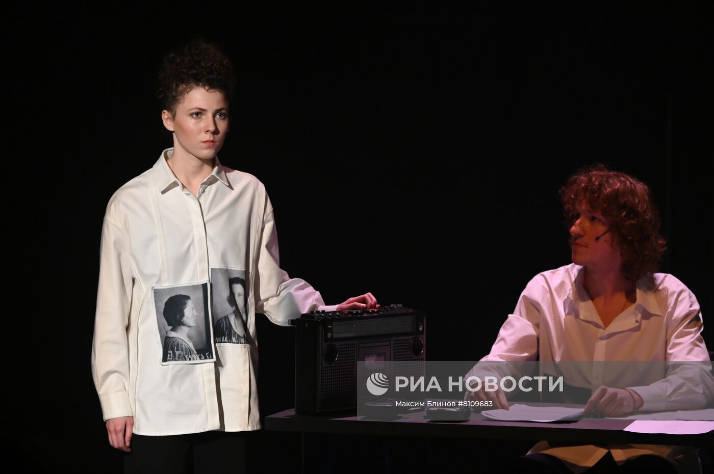 Спектакль "Мемория" в центре им. Вс. Мейерхольда