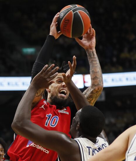 Баскетбол. Евролига. Матч "Маккаби" - ЦСКА