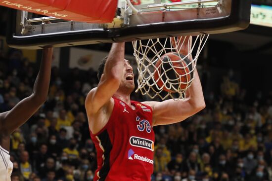 Баскетбол. Евролига. Матч "Маккаби" - ЦСКА