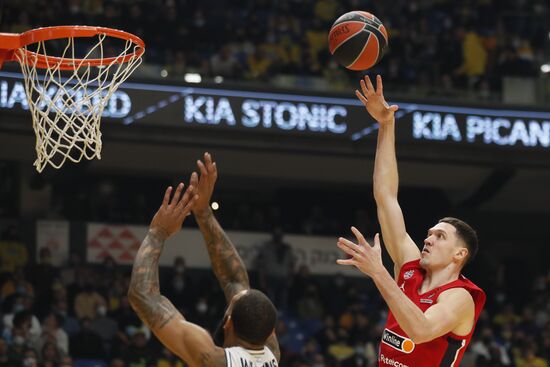 Баскетбол. Евролига. Матч "Маккаби" - ЦСКА