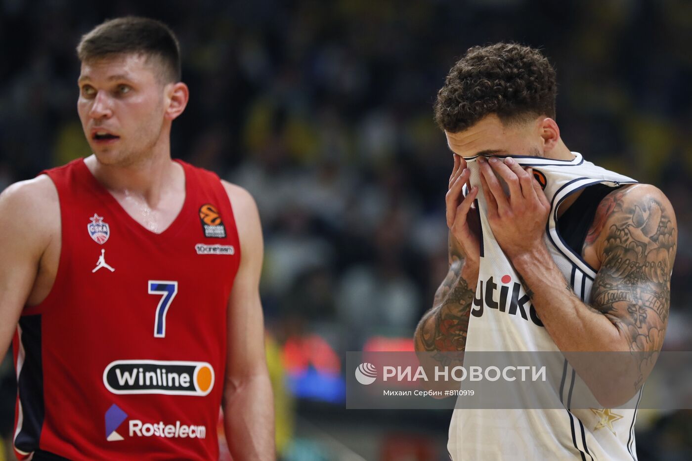 Баскетбол. Евролига. Матч "Маккаби" - ЦСКА