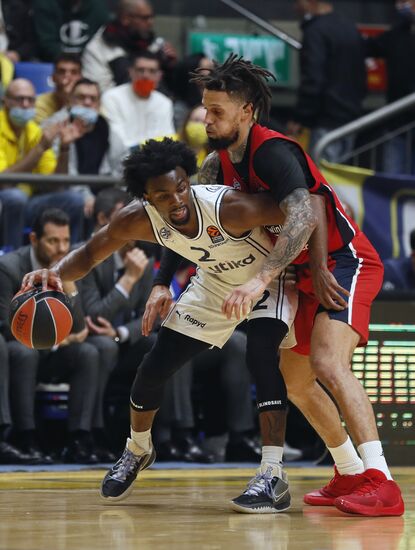 Баскетбол. Евролига. Матч "Маккаби" - ЦСКА