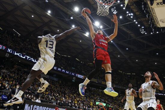 Баскетбол. Евролига. Матч "Маккаби" - ЦСКА