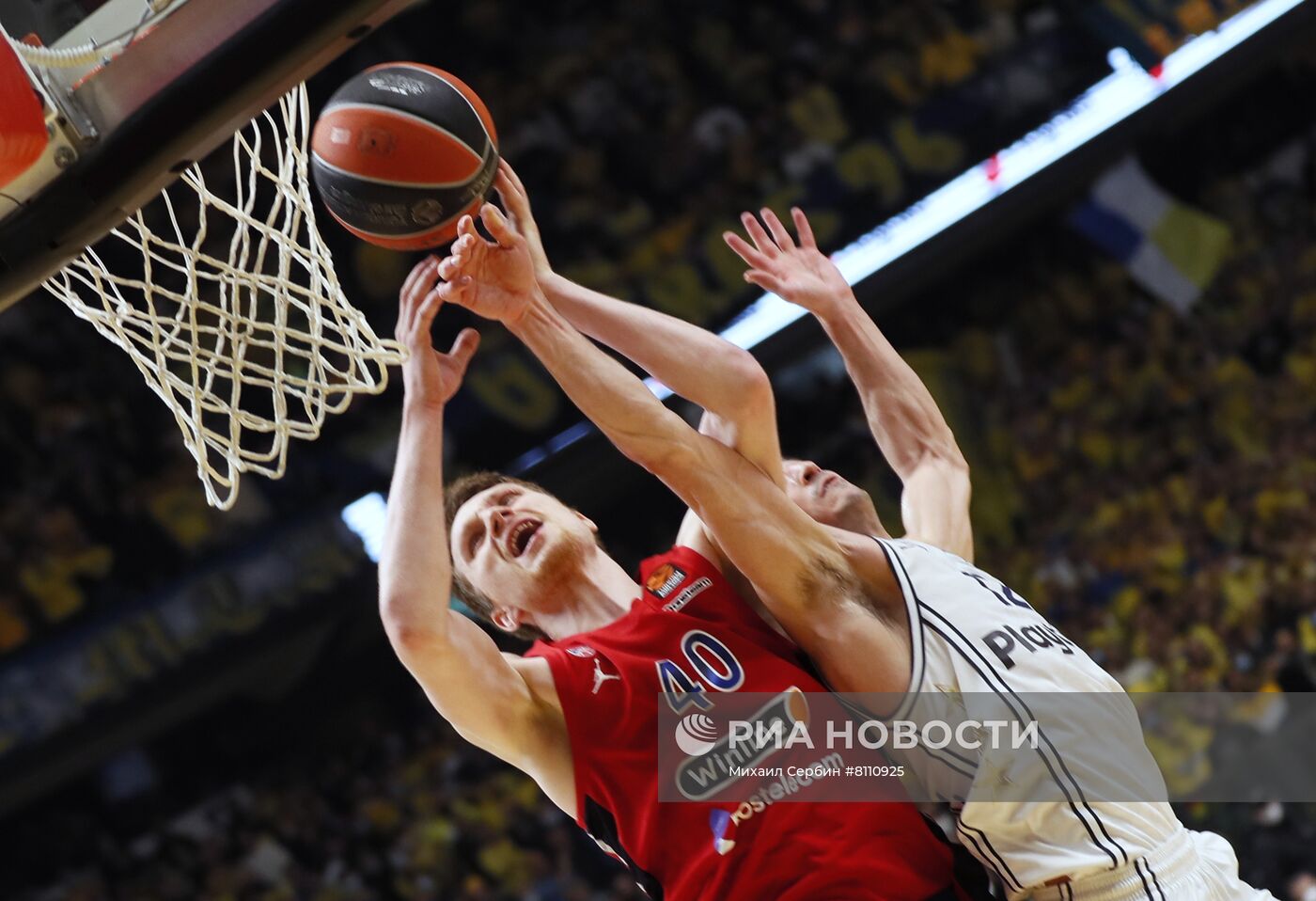 Баскетбол. Евролига. Матч "Маккаби" - ЦСКА