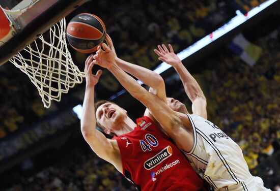 Баскетбол. Евролига. Матч "Маккаби" - ЦСКА