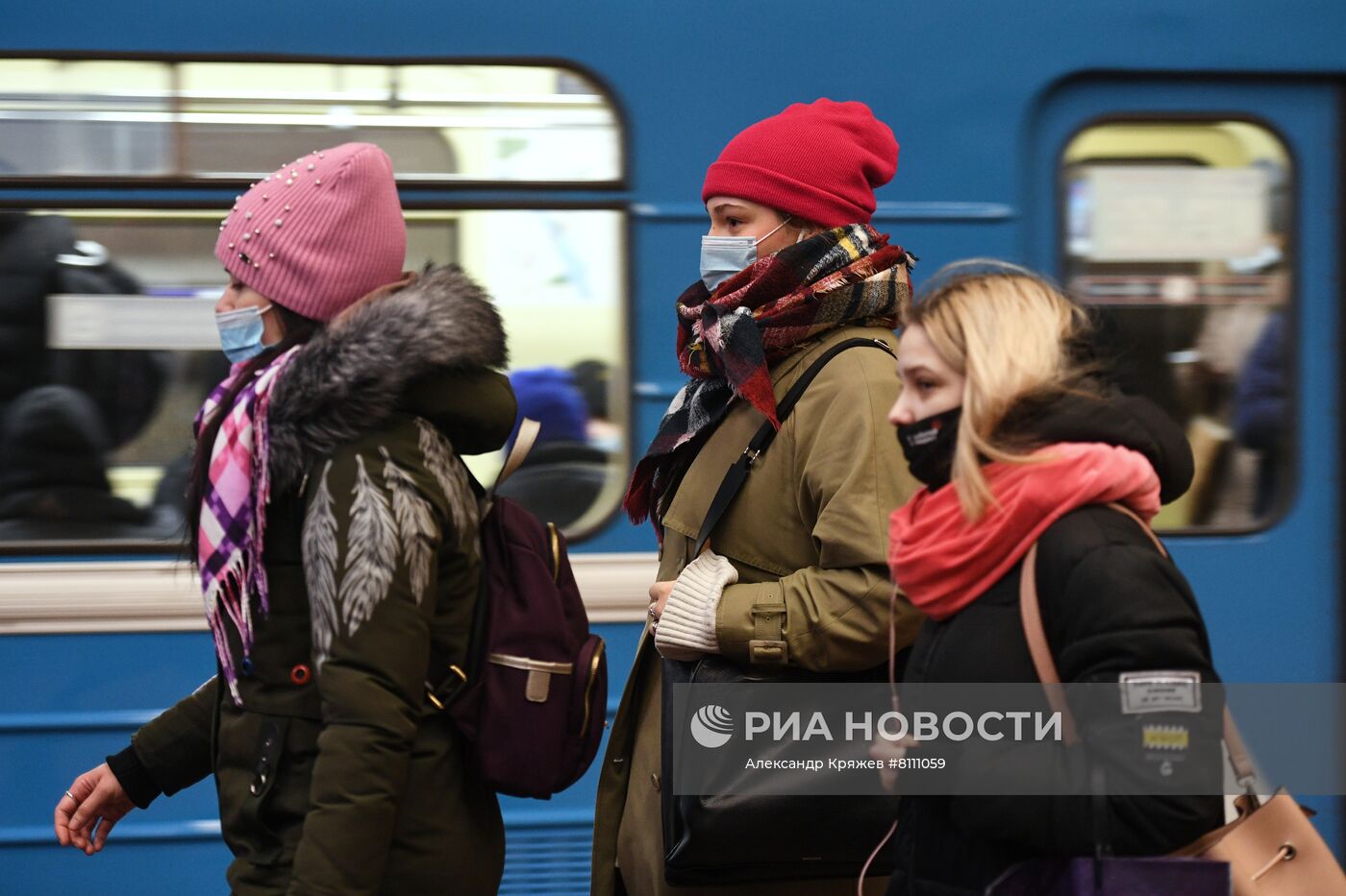 Рейд по соблюдению масочного режима в метро Новосибирска