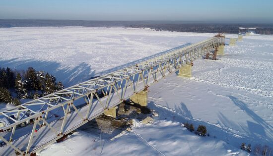 Мост в лесосибирске через енисей строительство