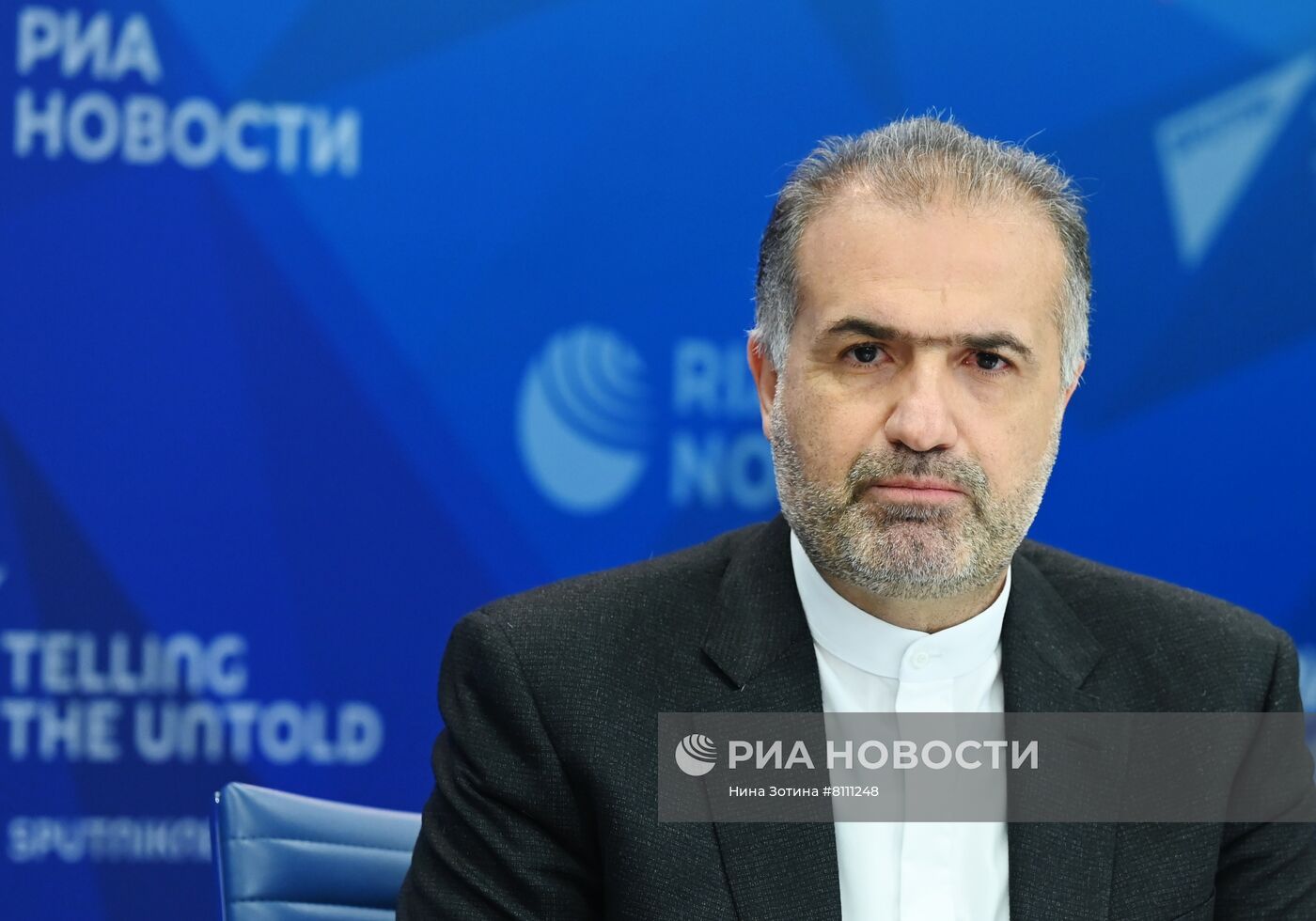Онлайн-конференция посла Ирана в России Казема Джалали