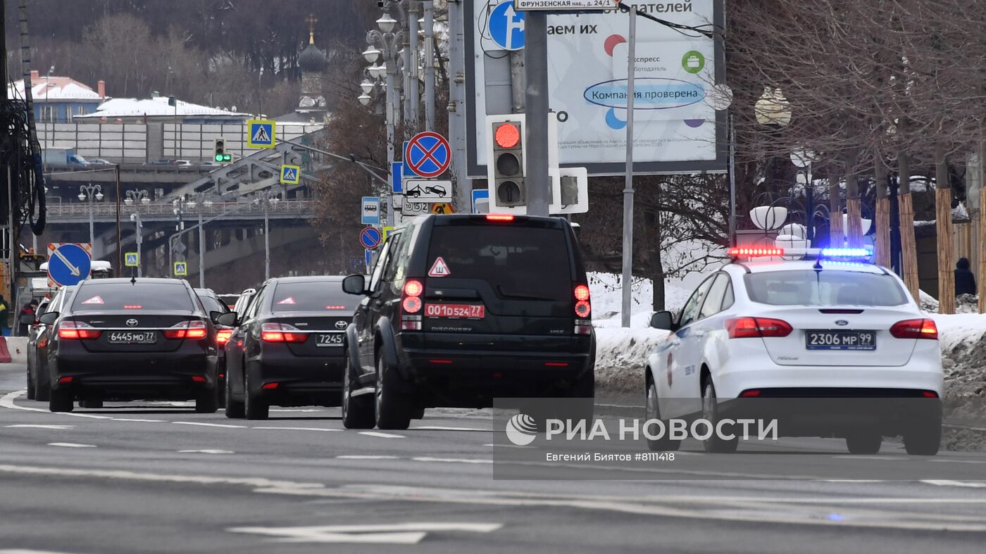 Встреча министров обороны России и Великобритании С. Шойгу и Б. Уоллеса