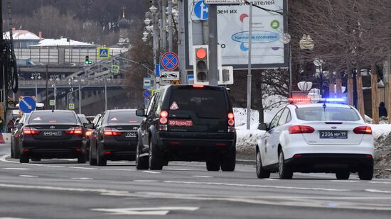 Встреча министров обороны России и Великобритании С. Шойгу и Б. Уоллеса