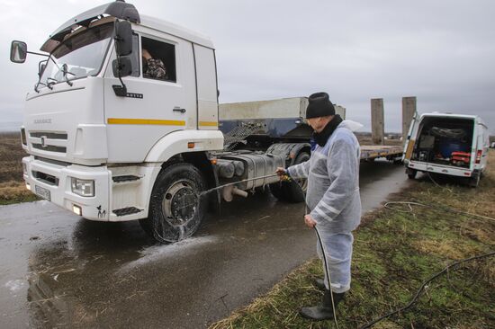 Борьба со вспышкой птичьего гриппа в Ставропольском крае