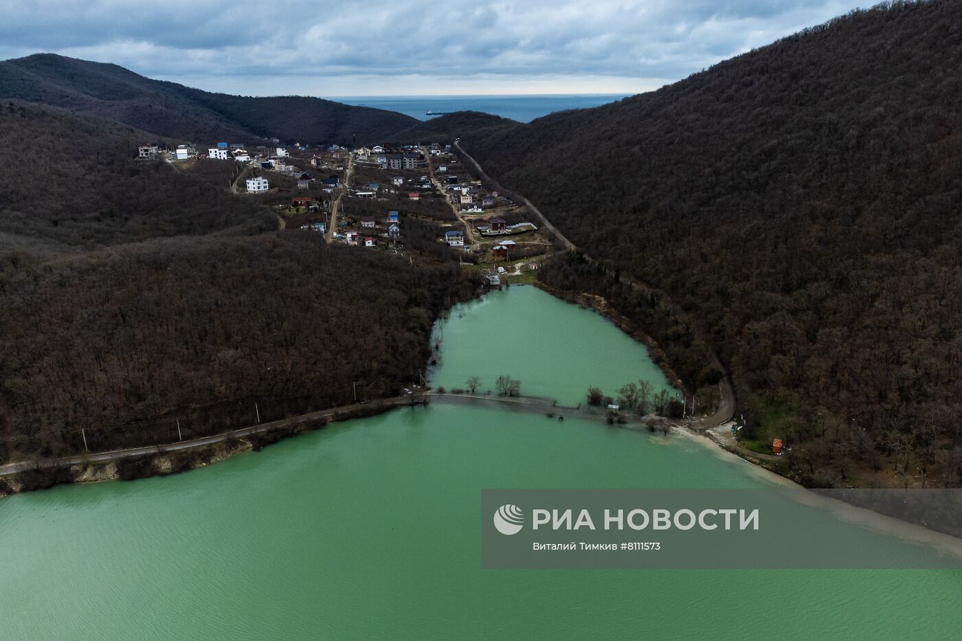 Затопления в районе курорта Абрау-Дюрсо