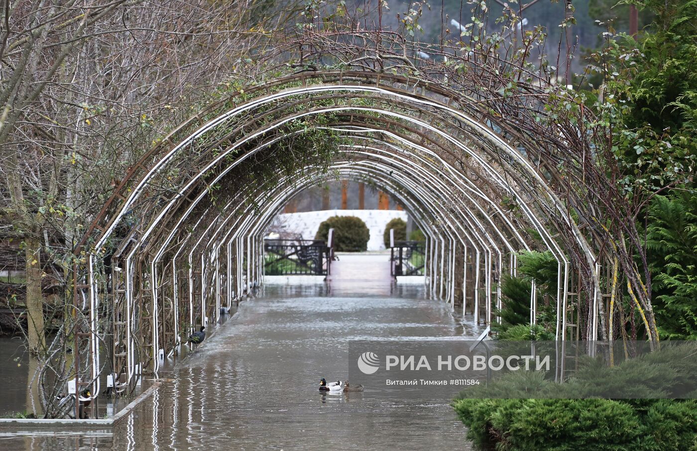 Затопления в районе курорта Абрау-Дюрсо