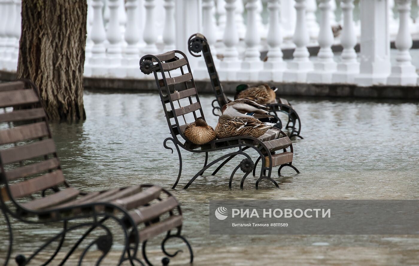 Затопления в районе курорта Абрау-Дюрсо