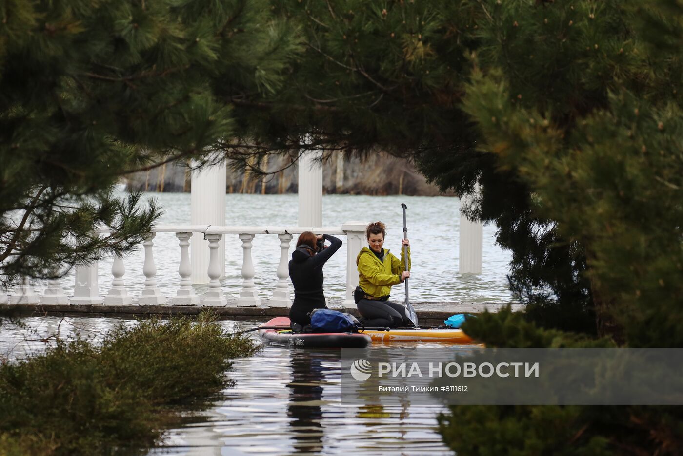 Затопления в районе курорта Абрау-Дюрсо