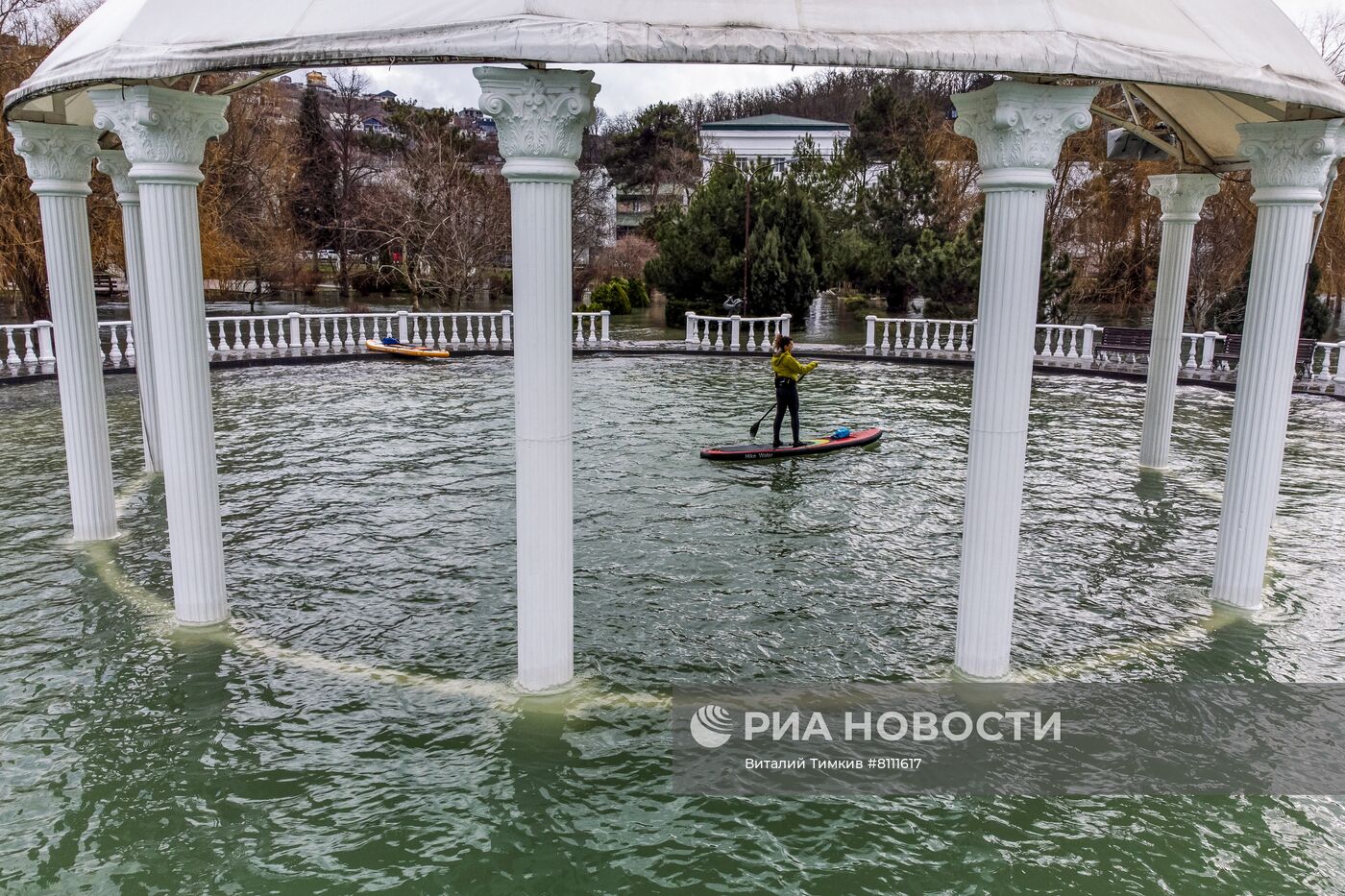 Затопления в районе курорта Абрау-Дюрсо