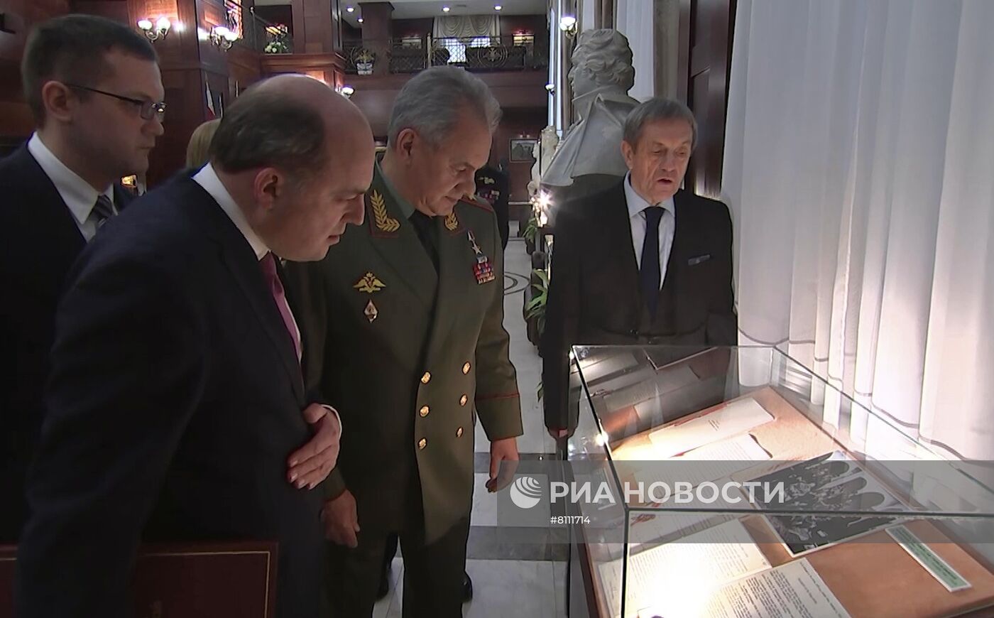 Встреча министров обороны России и Великобритании С. Шойгу и Б. Уоллеса