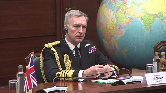 Встреча министров обороны России и Великобритании С. Шойгу и Б. Уоллеса