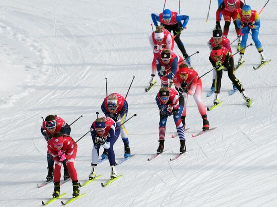 Олимпиада-2022. Лыжные гонки. Женщины. Эстафета