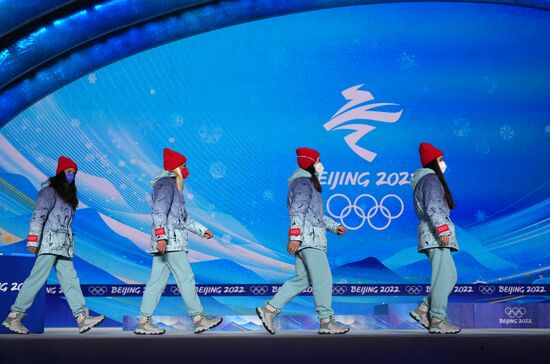 Олимпиада-2022. Церемония награждения. Седьмой день