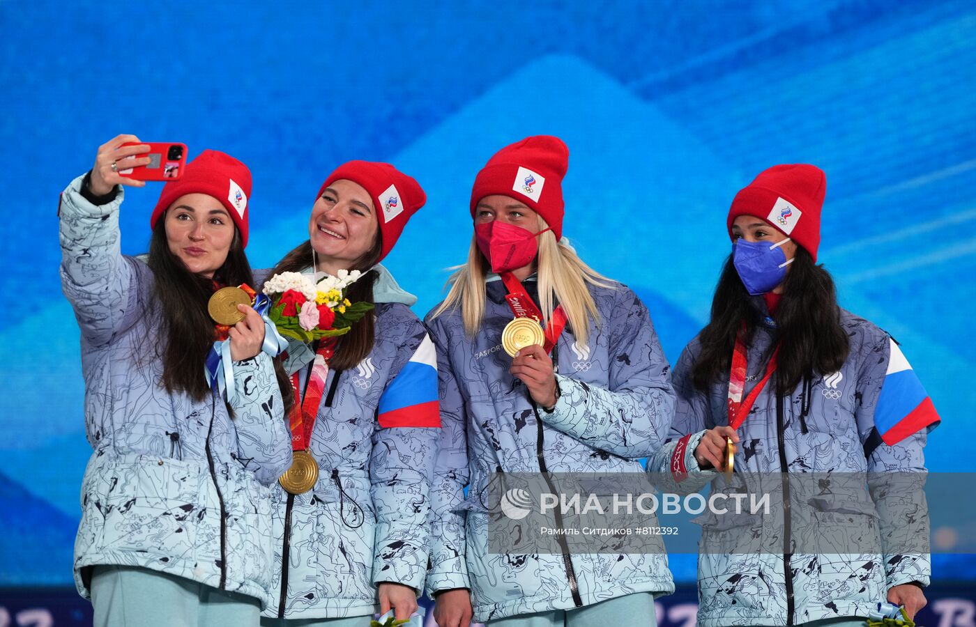 Олимпиада-2022. Церемония награждения. Седьмой день