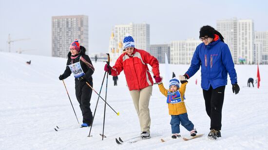 Всероссийская массовая лыжная гонка "Лыжня России - 2022"