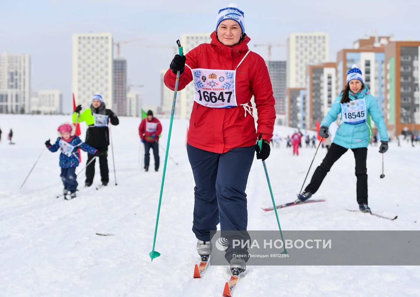 Всероссийская массовая лыжная гонка "Лыжня России - 2022"