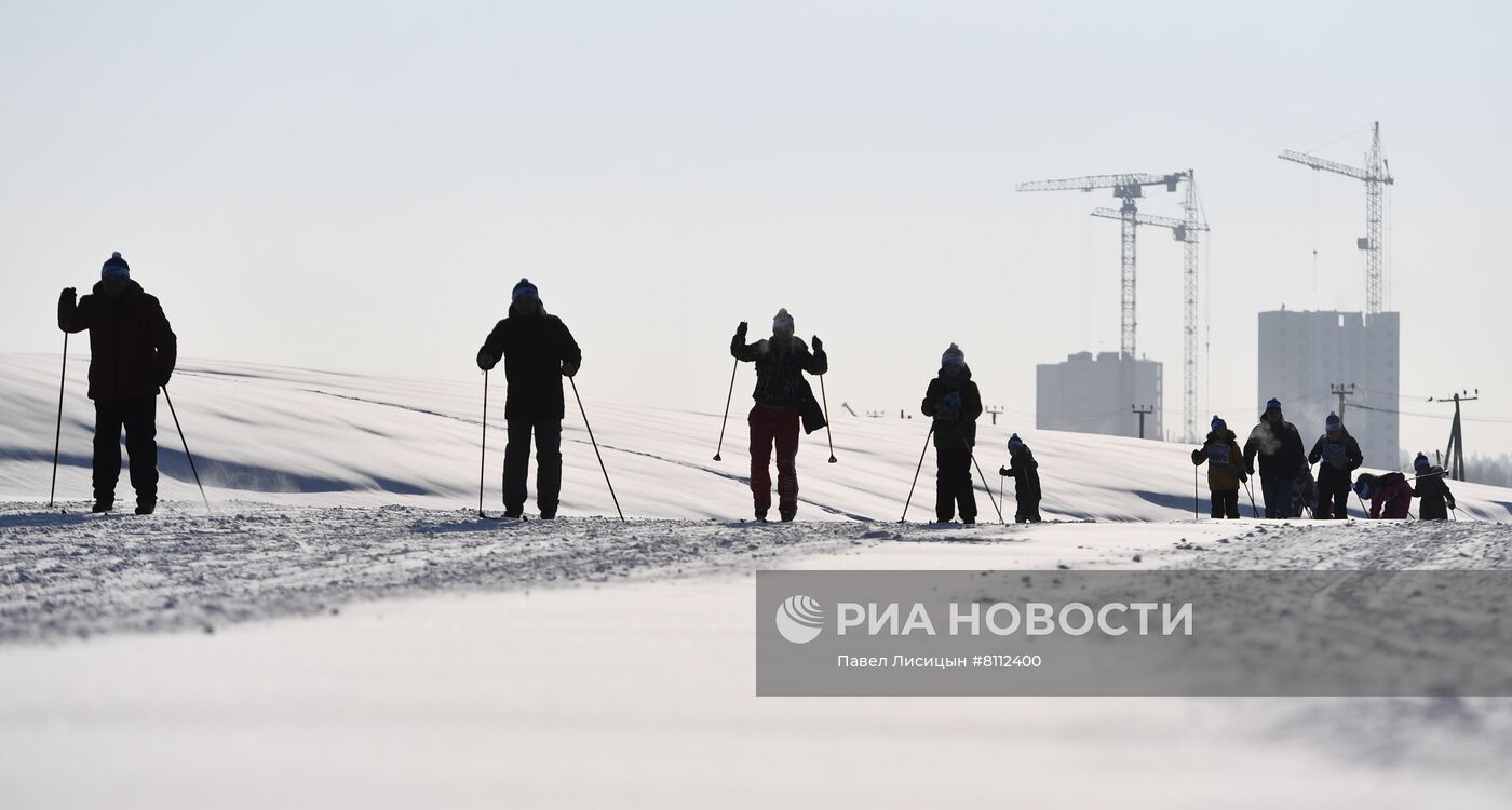 Всероссийская массовая лыжная гонка "Лыжня России - 2022"