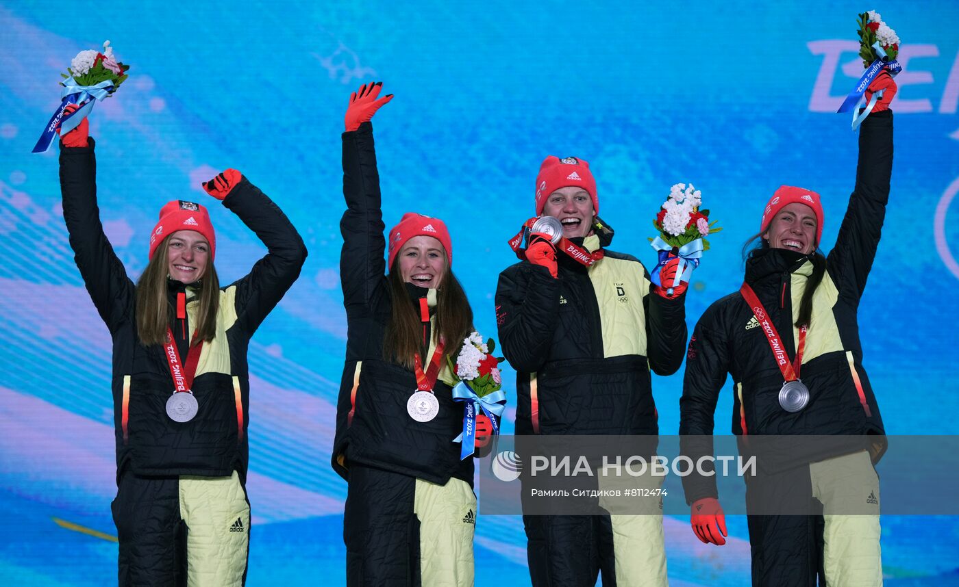 Олимпиада-2022. Церемония награждения. Седьмой день