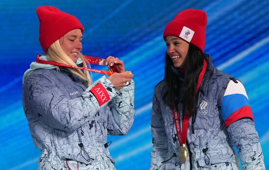 Олимпиада-2022. Церемония награждения. Седьмой день