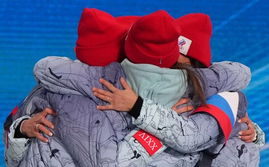 Олимпиада-2022. Церемония награждения. Седьмой день