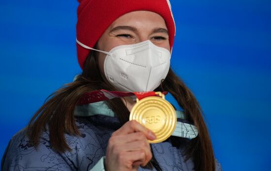 Олимпиада-2022. Церемония награждения. Седьмой день