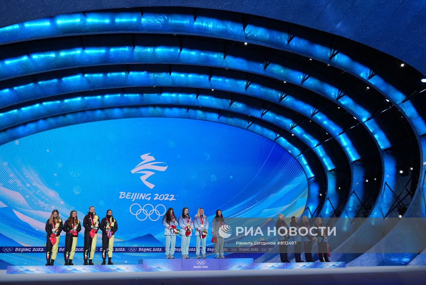 Олимпиада-2022. Церемония награждения. Седьмой день