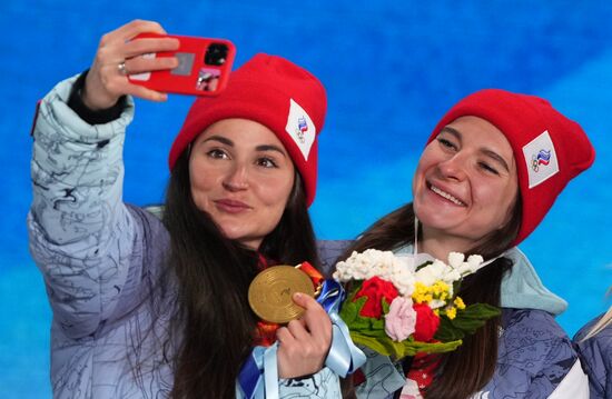 Олимпиада-2022. Церемония награждения. Седьмой день