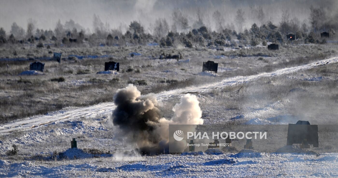 Совместные учения России и Белоруссии "Союзная решимость - 2022"